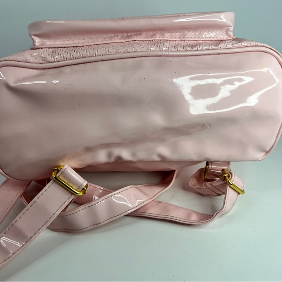 Sanrio Hello Kitty Backpack Pink Patent Leather Retired Item 2011 - Picture 10 of 16